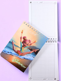 Блокнот гімнастки А6 Seasons Summer, булави