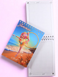 Блокнот гімнастки А6 Seasons Summer, обруч