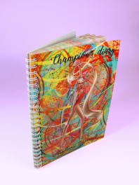 Блокнот гімнастки Tuloni Hoop col.Orange (09)
