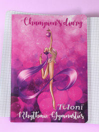 Зошит Tuloni (40 аркушів) Ball, col. Purple (06)