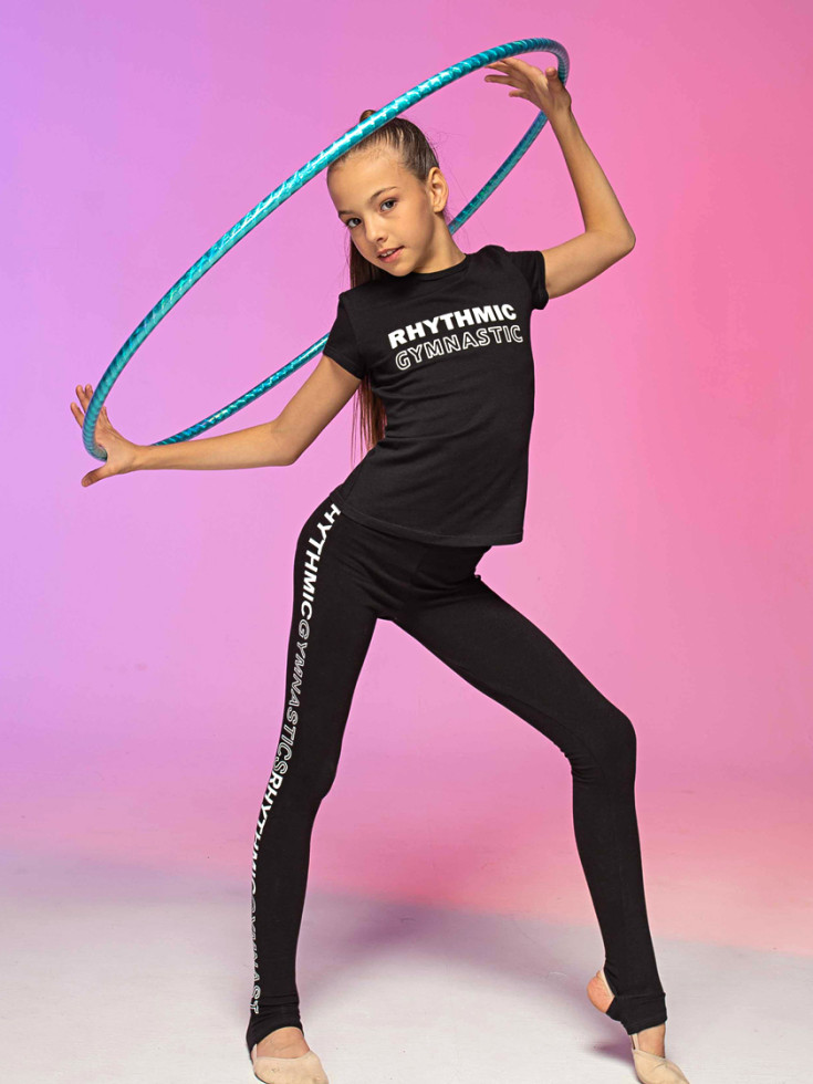 Футболка КР Rhythmic Gymnastics, біла