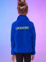 Куртка флісова Ukraine Синiй