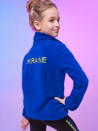Куртка флісова Ukraine Синiй