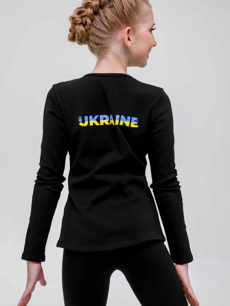 Футболка ДР прапор Ukraine, утеплена