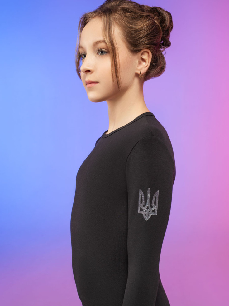Футболка ДР Ukraine silver, утеплена