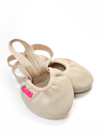 Напівчешки Isadora, рожевий принт (велюр)