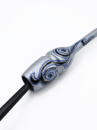 Булави Pastorelli 00028 Aero motiv Black x Silver 45 см