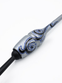 Булави Pastorelli 00028 Aero motiv Black x Silver 45 см