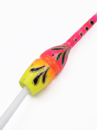 Булави Pastorelli 04557 Aero motiv New Style Bianco-Rosa 45 см