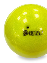 М'яч Pastorelli Glitter (00025) Giallo 18,5 см