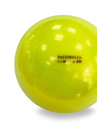 М'яч Pastorelli Glitter (2198) Giallo 16 см