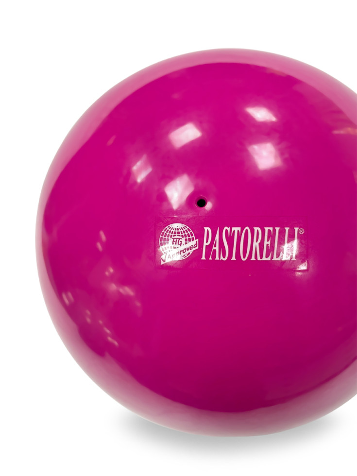 М'яч Pastorelli глянець (00012) Lampone