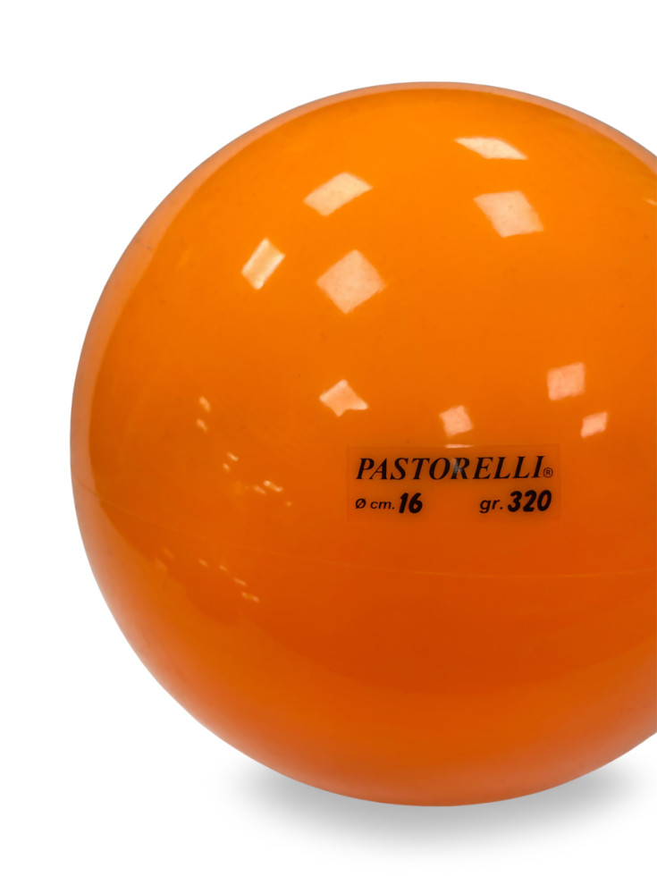 М'яч Pastorelli глянець (00229) Arancio 16 см