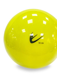 М'яч Tuloni (Італія) Glitter Fluo Yellow 16 см