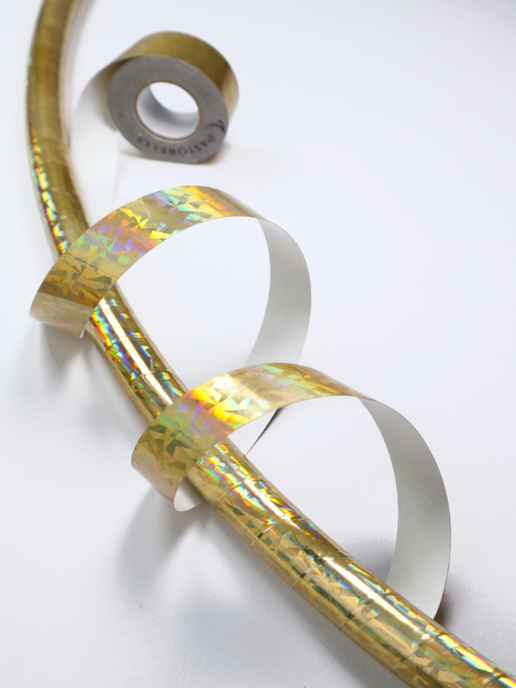 Обруч Pastorelli з обмоткою Oro Crackle (2294)