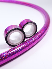 Обруч Pastorelli з обмоткою Fuchsia Diamond (249)