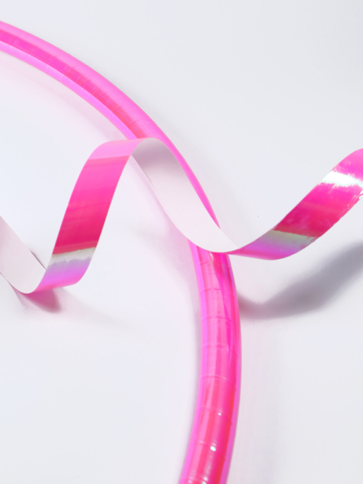 Обруч Pastorelli з обмоткою Fluo Pink (2710)