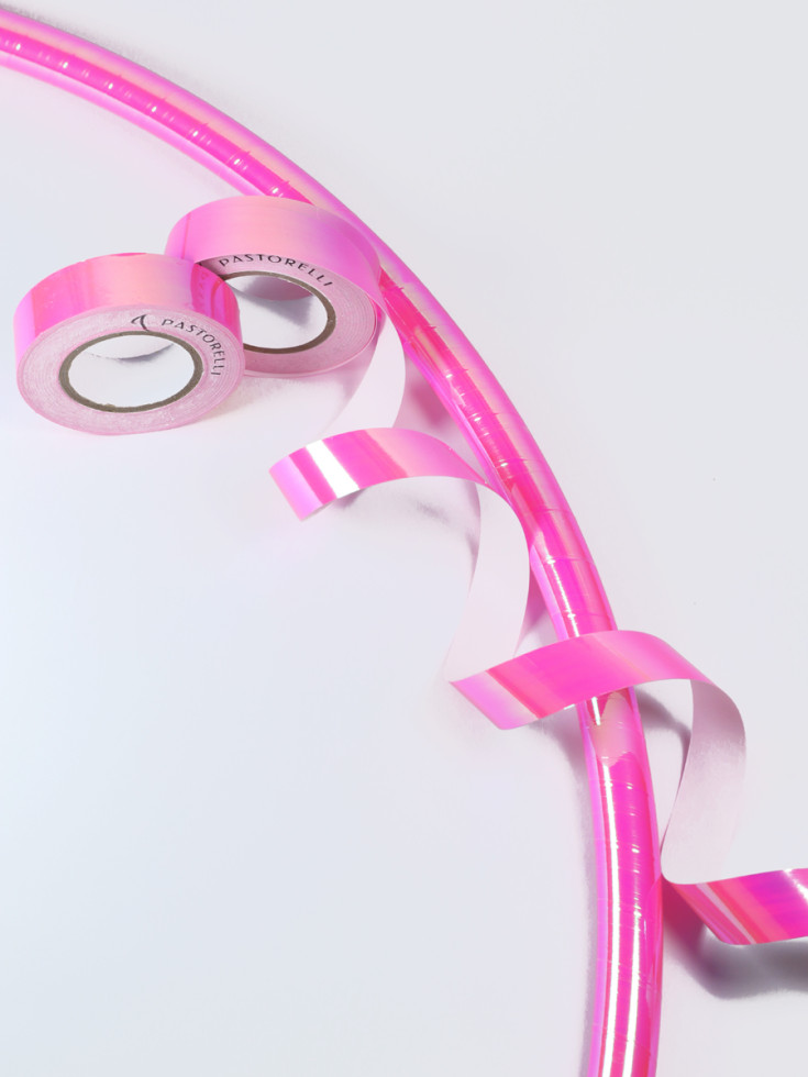 Обруч Pastorelli з обмоткою Fluo Pink (2710)