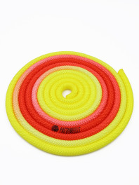 Скакалка Pastorelli New Orleans (4263) Yellow x Orange x Red