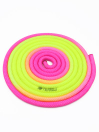 Скакалка Pastorelli New Orleans (4904) Rosa Fluo x Giallo Fluo