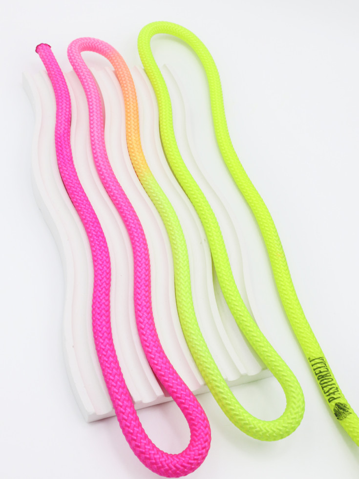 Скакалка Pastorelli New Orleans (4904) Rosa Fluo x Giallo Fluo
