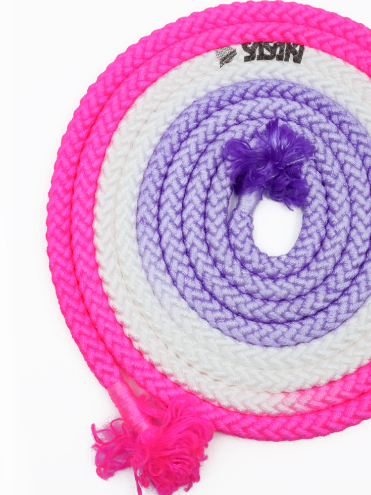 Скакалка Sasaki М-280G White x Lavender x Pink (WxLDxP)