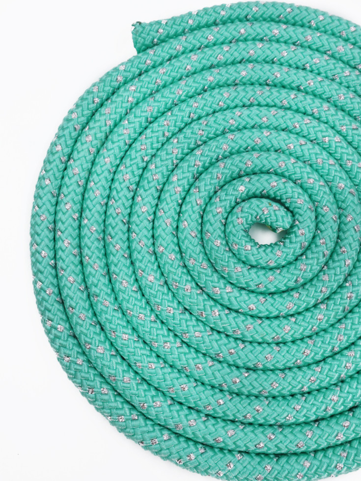 Скакалка Tuloni Metal Lurex (Aquamarine)