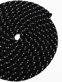 Скакалка Tuloni Metal Lurex (Black)