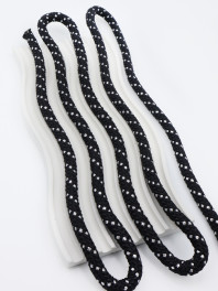 Скакалка Tuloni Metal Lurex (Black)