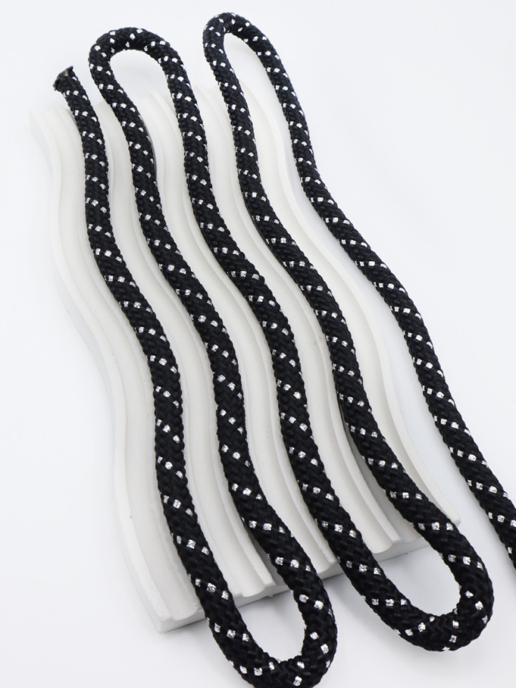 Скакалка Tuloni Metal Lurex (Black)