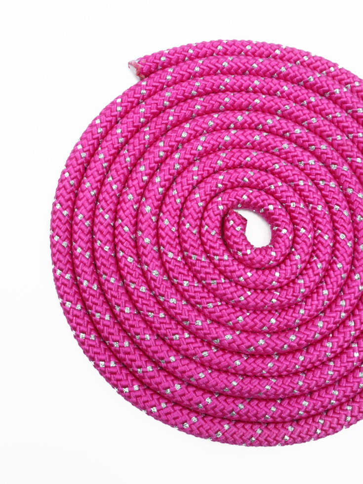 Скакалка Tuloni Metal Lurex (Fuchsia)