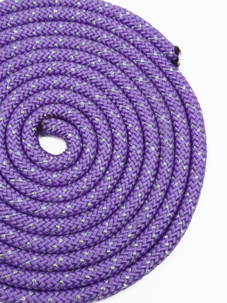 Скакалка Tuloni Metal Lurex (Lilac)
