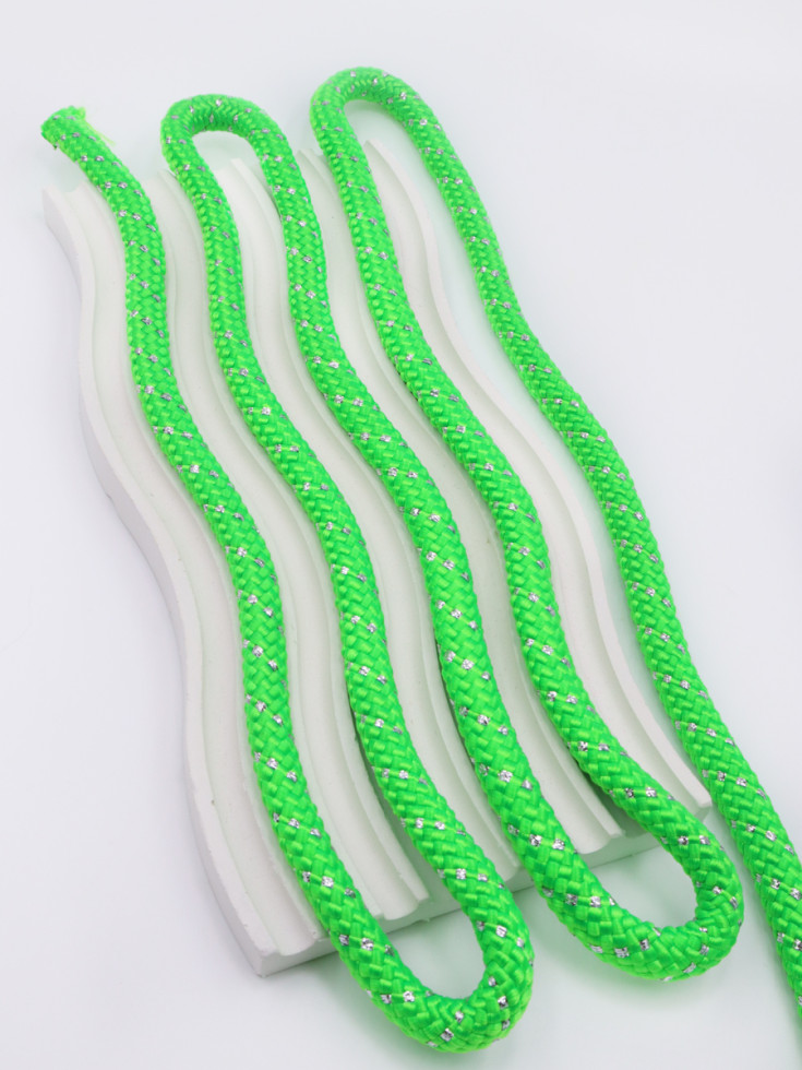 Скакалка Tuloni Metal Lurex (Lime Green)