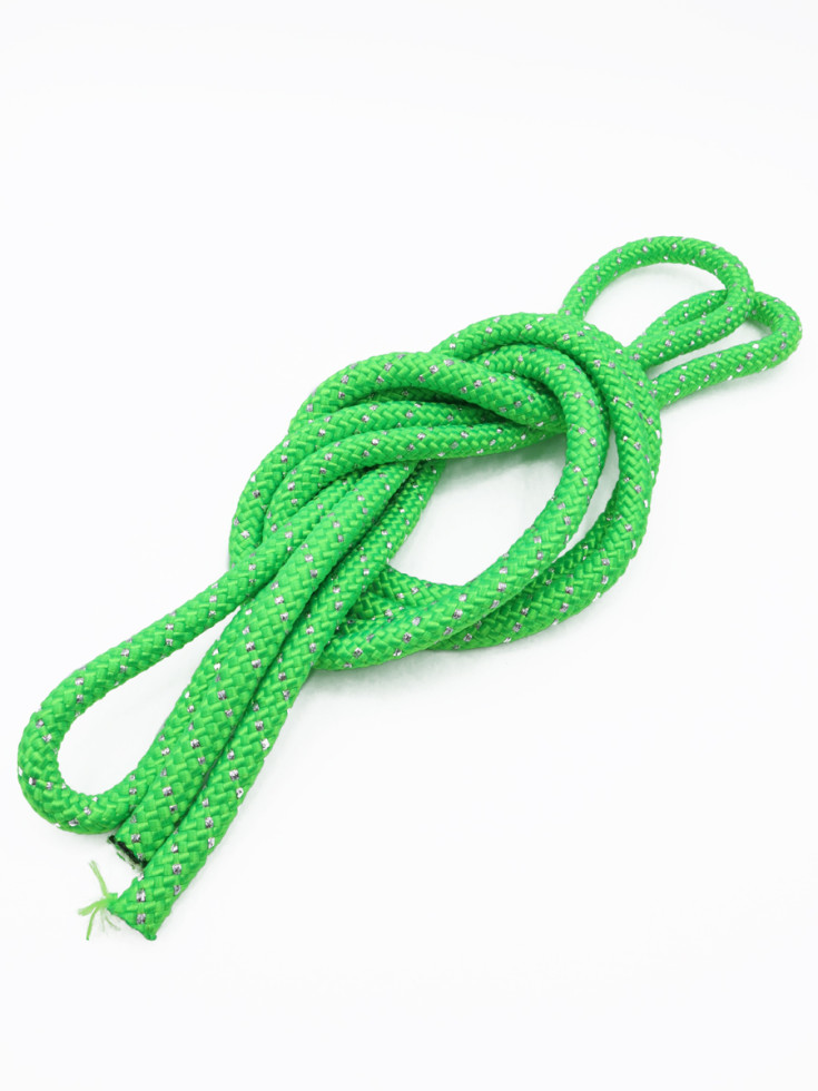 Скакалка Tuloni Metal Lurex (Lime Green)