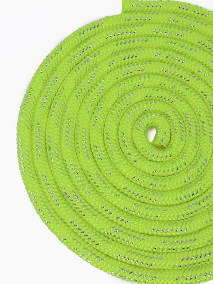 Скакалка Tuloni Metal Lurex (Neon Yellow)