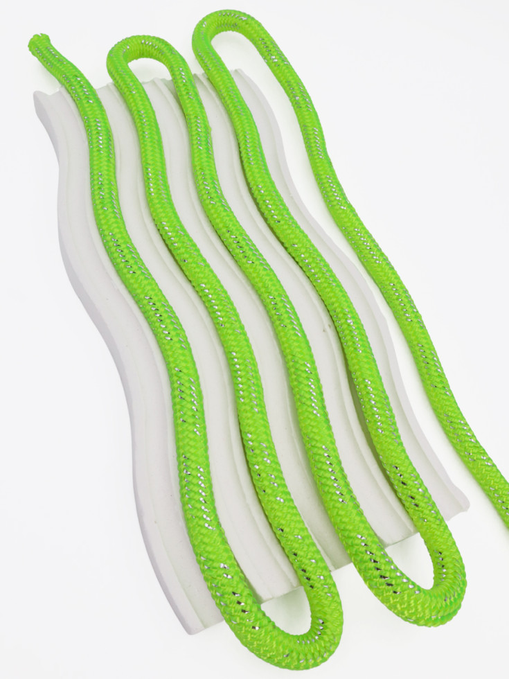 Скакалка Tuloni Metal Lurex (Neon Yellow)