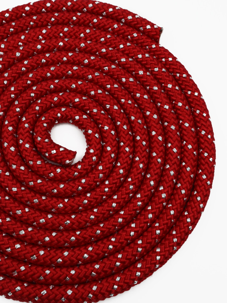 Скакалка Tuloni Metal Lurex (Red)