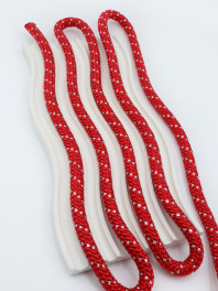 Скакалка Tuloni Metal Lurex (Red)