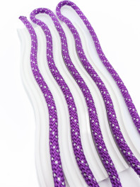 Скакалка Tuloni Metal Lurex (Viola)