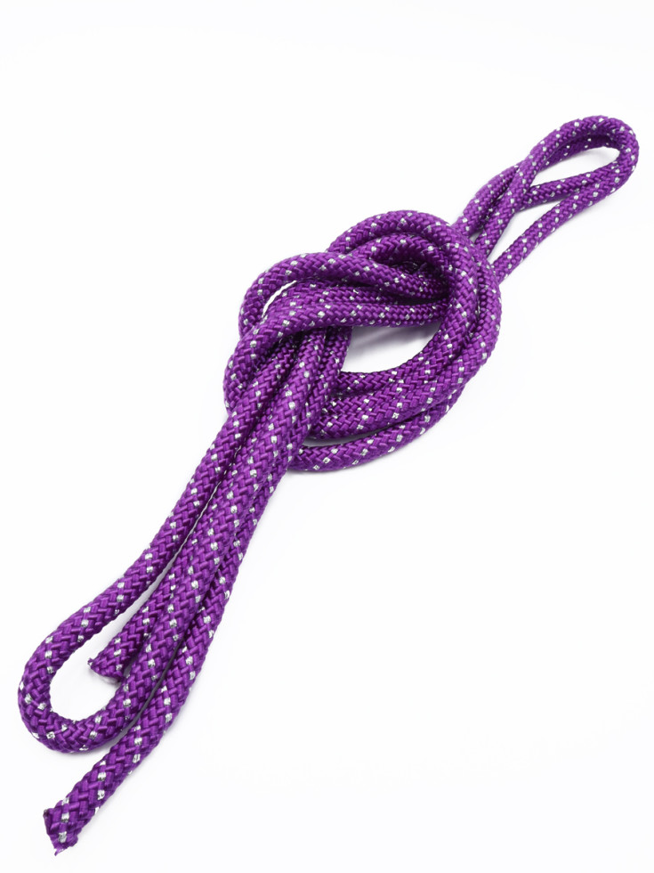 Скакалка Tuloni Metal Lurex (Viola)