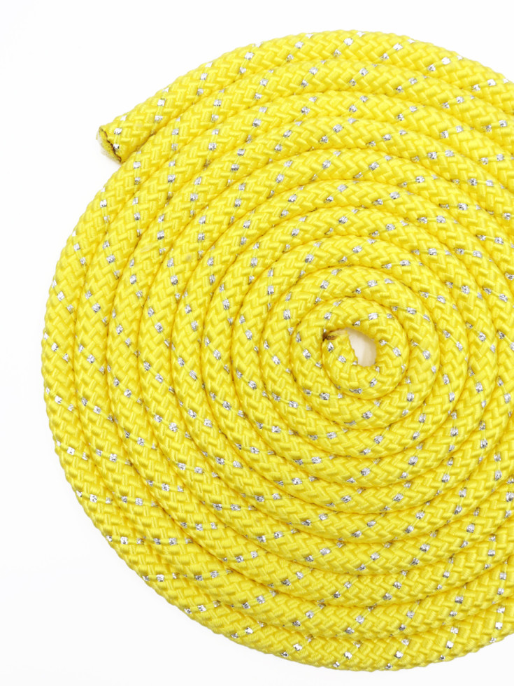 Скакалка Tuloni Metal Lurex (Yellow)