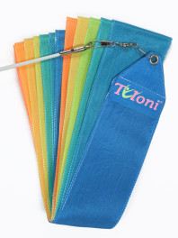 Стрічка Tuloni GR1237 (BxGxY) Blue-Green-Yellow