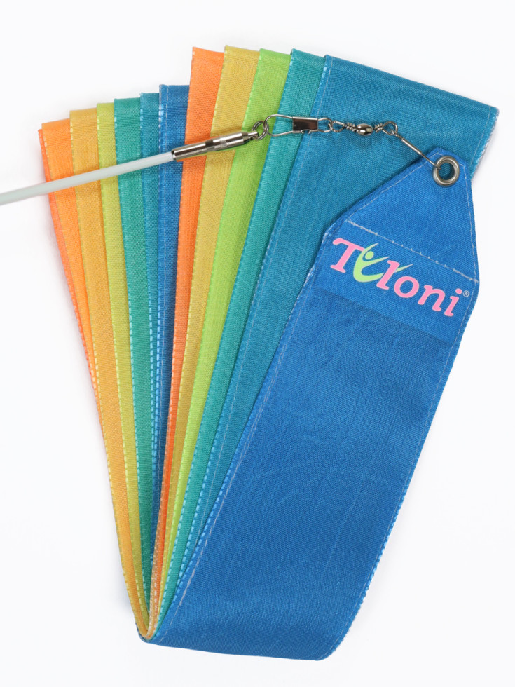Стрічка Tuloni GR1237 (BxGxY) Blue-Green-Yellow