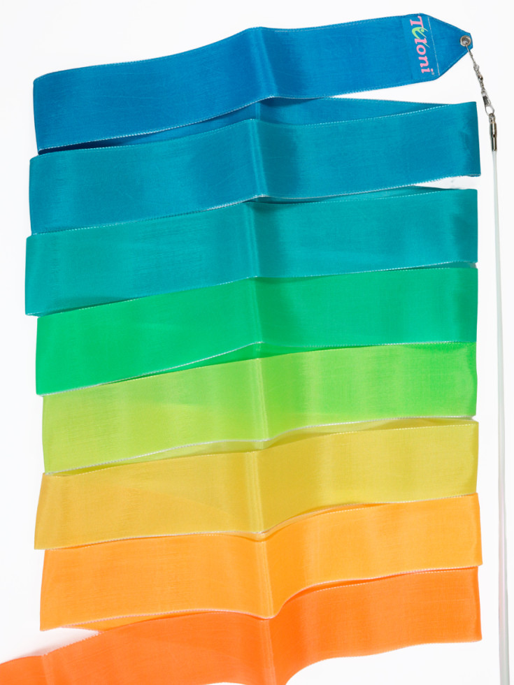 Стрічка Tuloni GR1237 (BxGxY) Blue-Green-Yellow