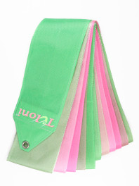 Стрічка Tuloni GR1237 (GxPxY) Green-Pink-Yellow