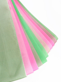 Стрічка Tuloni GR1237 (GxPxY) Green-Pink-Yellow