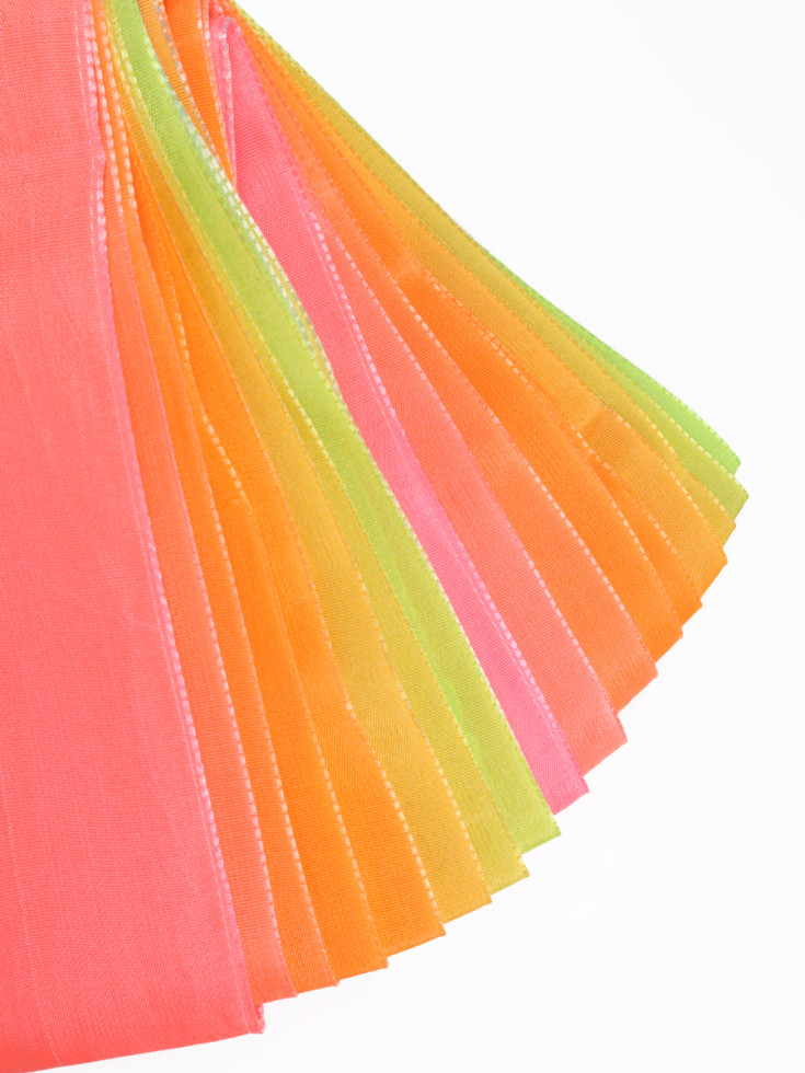 Стрічка Tuloni GR1237 (PxOxY) Pink-Orange-Yellow