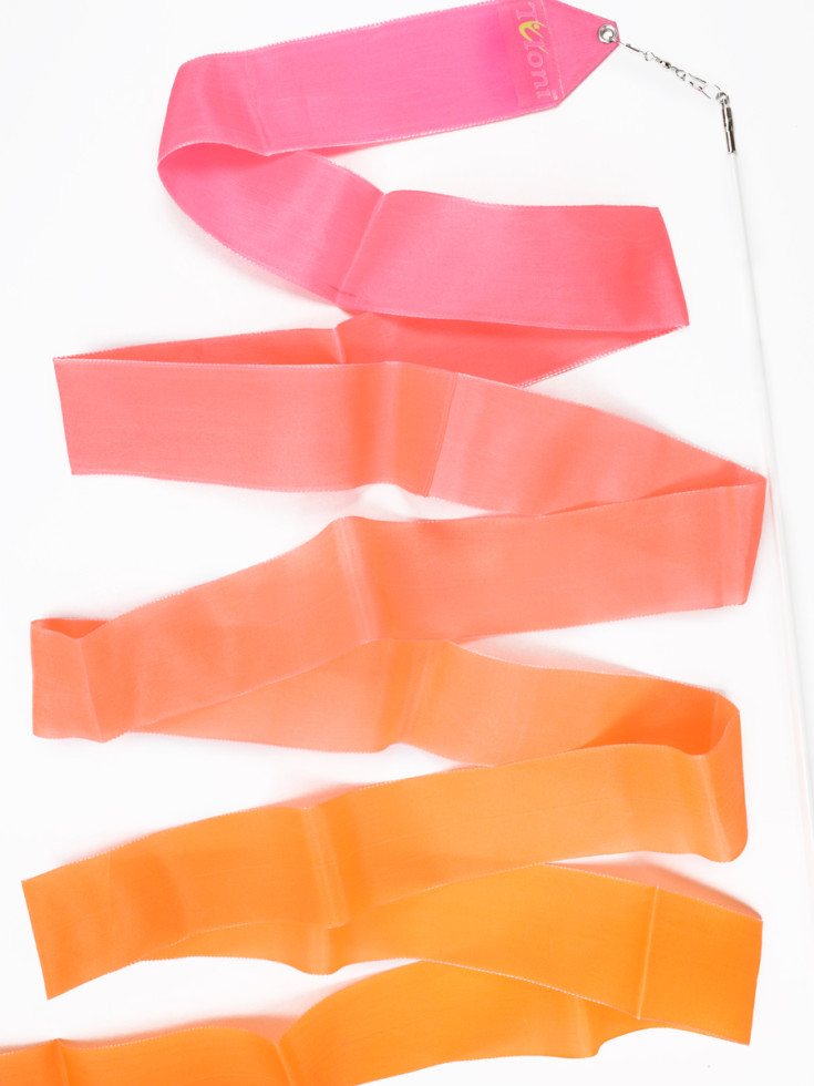 Стрічка Tuloni GR1237 (PxOxY) Pink-Orange-Yellow