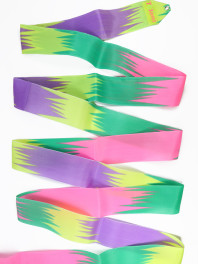 Стрічка Tuloni ZG1187 (GxPxYxPP) Gr-Pink-Yellow-PP