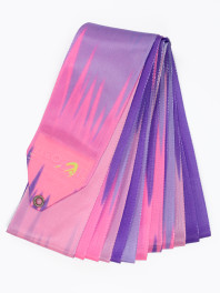 Стрічка Tuloni ZG1298 (LDxLtPxPxLTLD) Lavander-LtPinp-Pink-Lilac